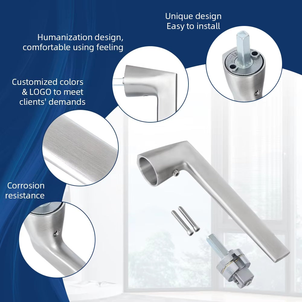 Stainless Steel Baseless Window Handle