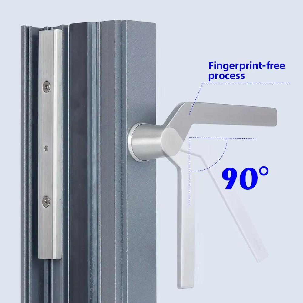 Stainless Steel Baseless Cranked Window Handle