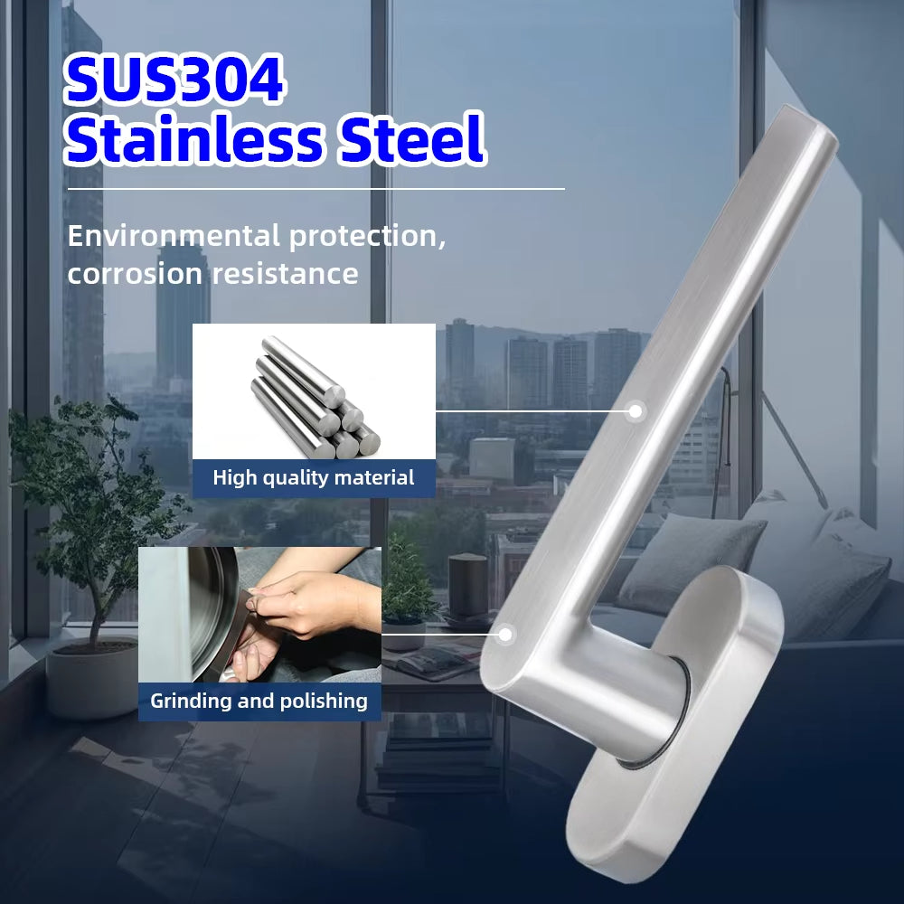Stainless Steel Square Spindle Window Handle