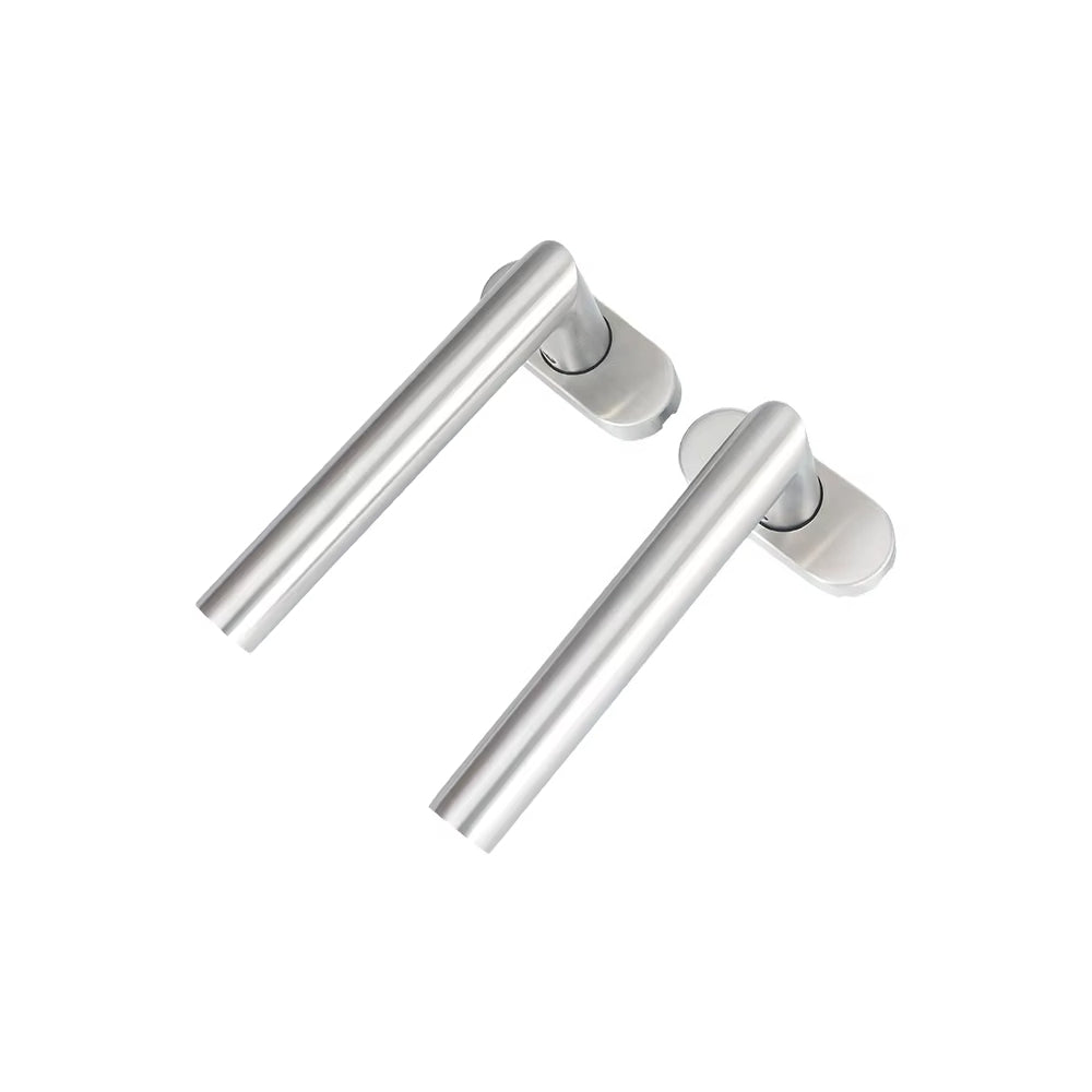 Modern Stainless Steel Lockable Door Handle