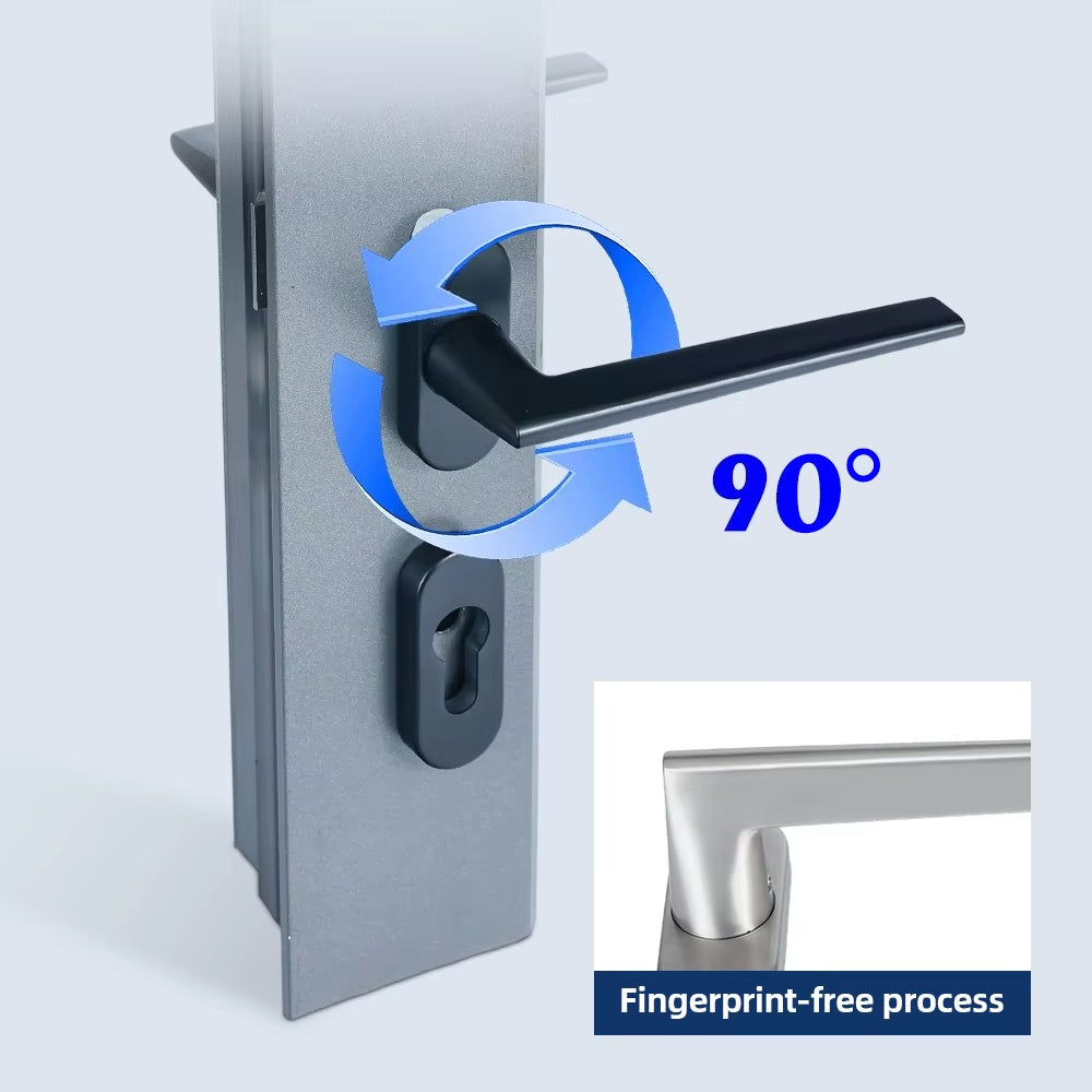 Stainless Steel Lockable Sliding Door Handle
