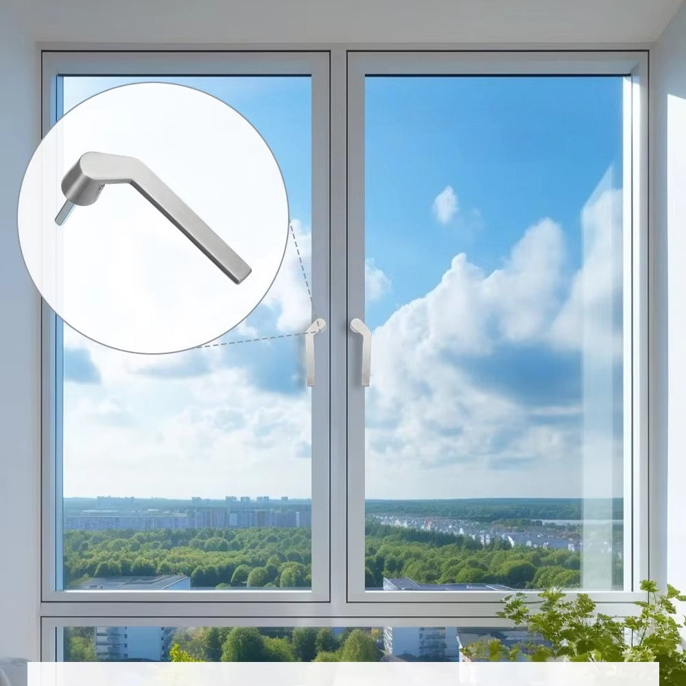 Stainless Steel Baseless Cranked Window Handle