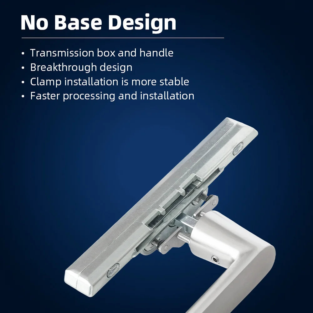 Stainless Steel Baseless Window Handle