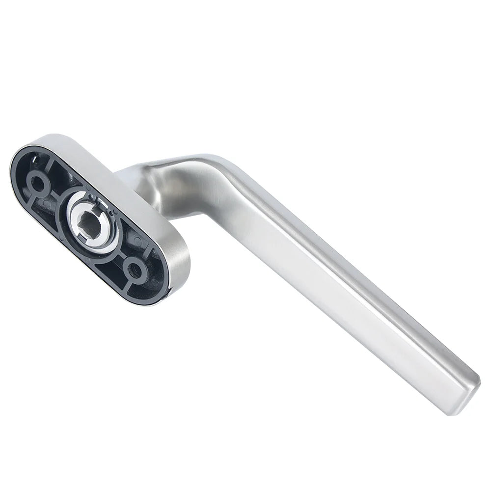 Stainless Steel Cranked Square Spindle Handle