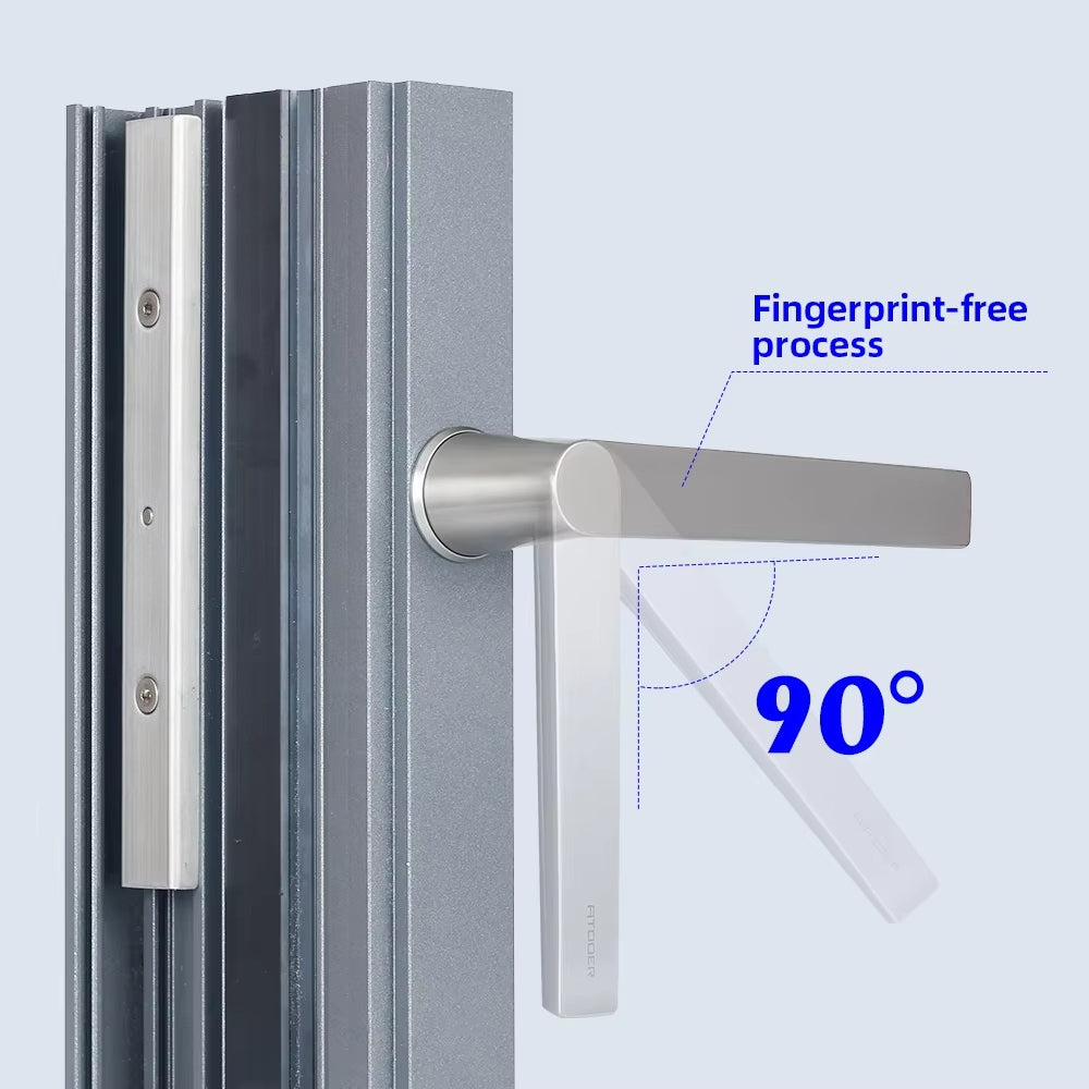 Stainless Steel Baseless Window Handle