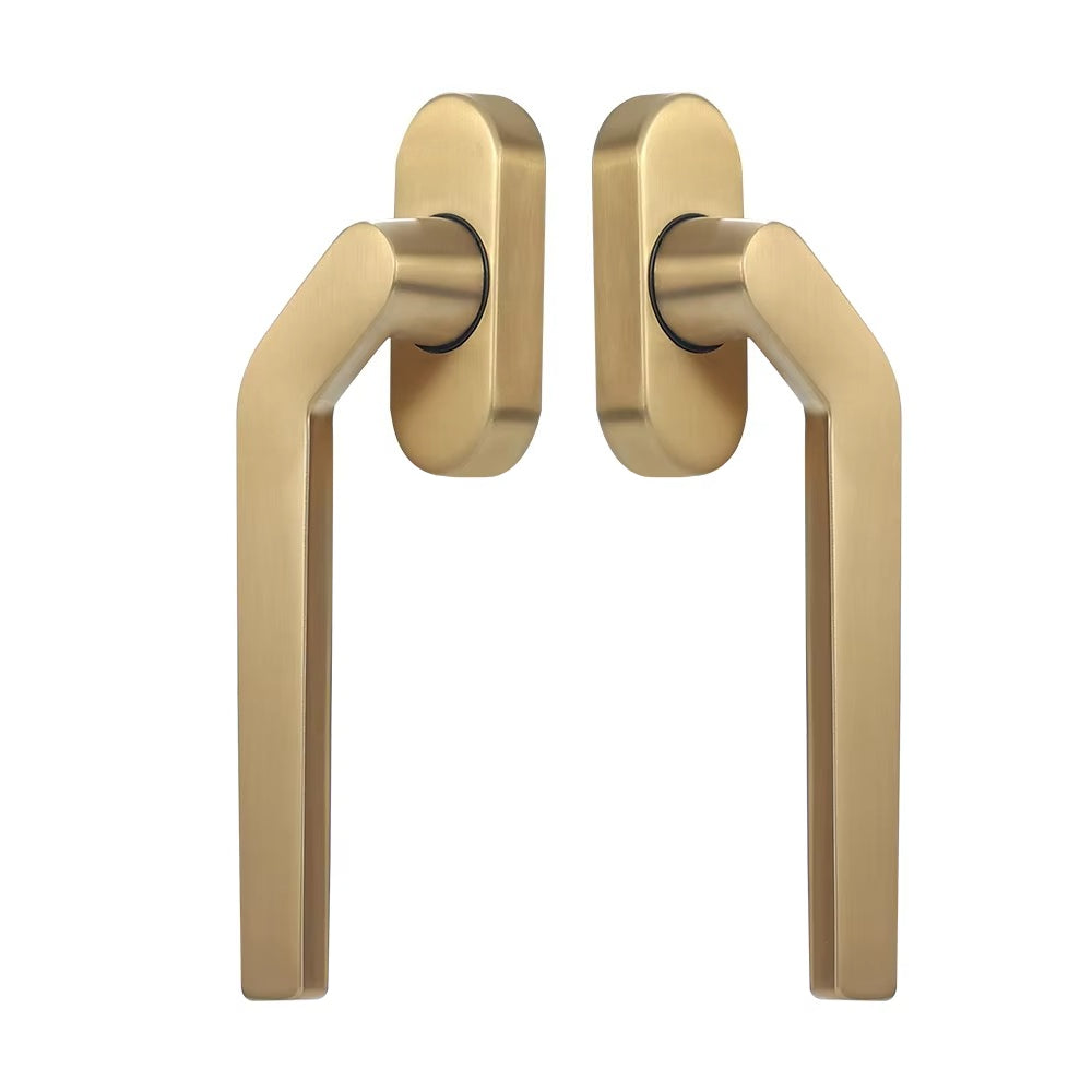 Stainless Steel Cranked Square Spindle Handle