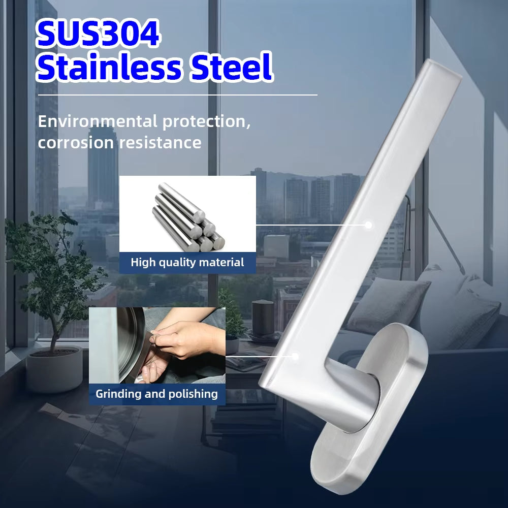 Stainless Steel Square Spindle Window Handle