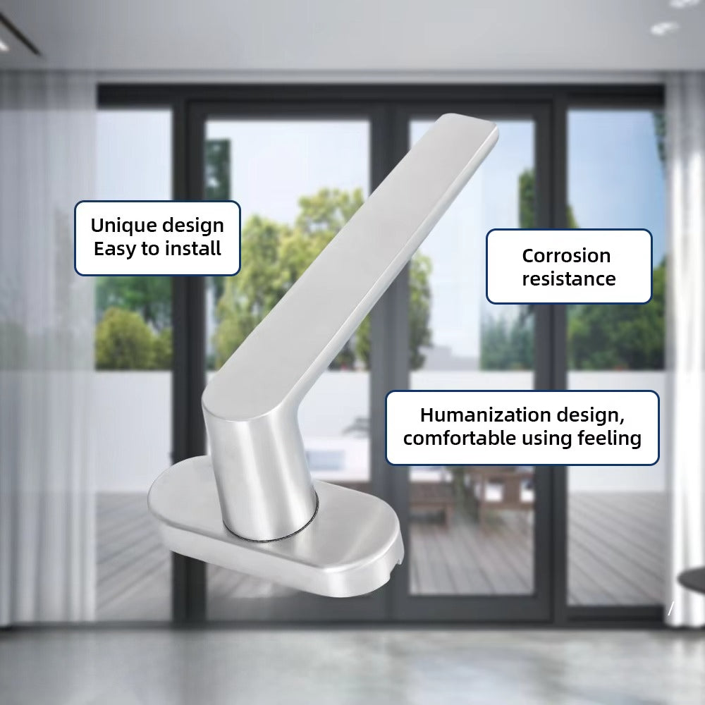 Modern Stainless Steel Lockable Sliding Door Handle