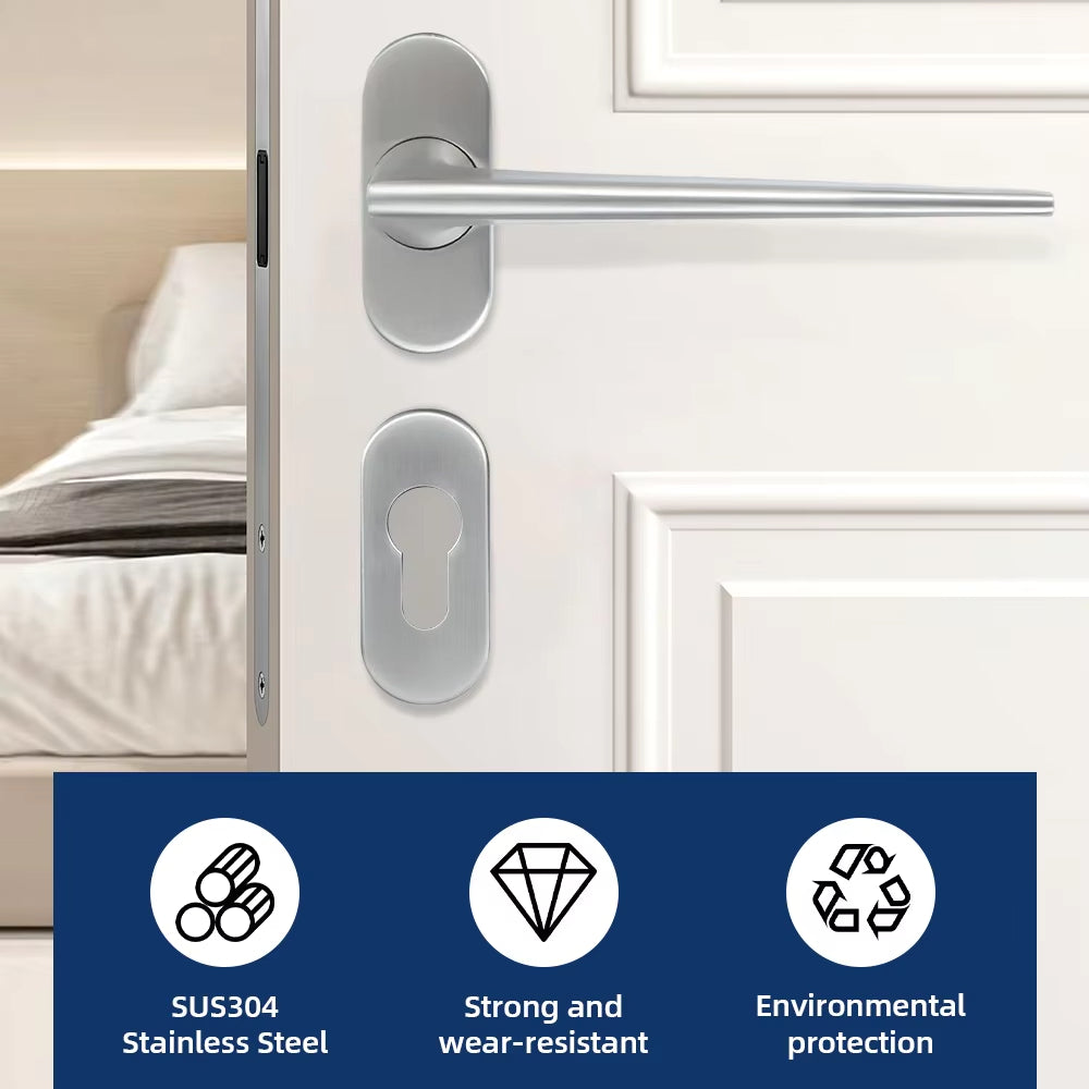 Stainless Steel Lockable Sliding Door Handle