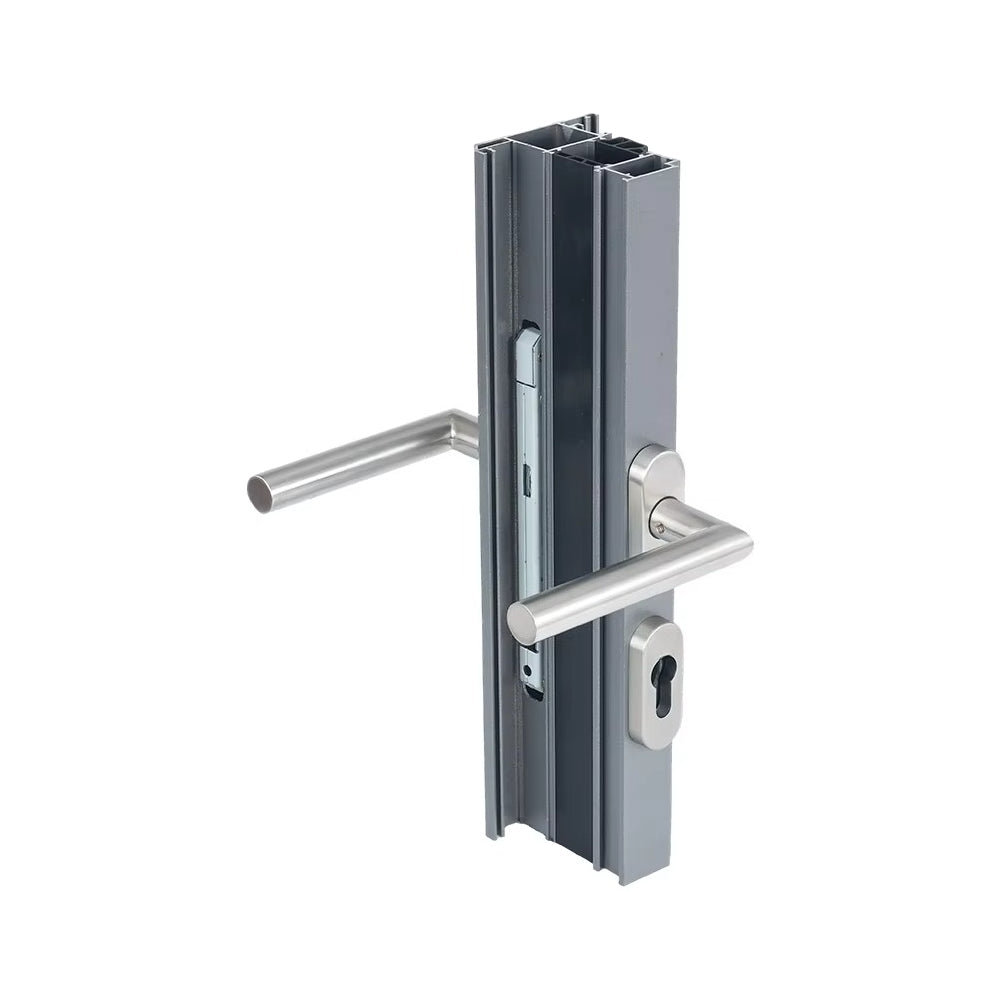 Modern Stainless Steel Lockable Door Handle
